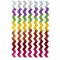 Queen and Company - Stick-Ems - Clear Stickers - Chevron