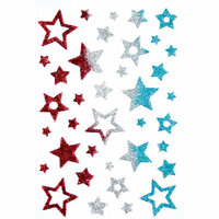Queen and Company - Stick-Ems - Clear Stickers - Stars