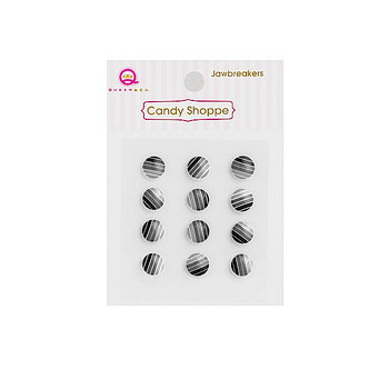 Queen and Company - Candy Shoppe Collection - Self Adhesive Jawbreakers - Licorice