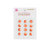 Queen and Company - Candy Shoppe Collection - Self Adhesive Jawbreakers - Orange Crush