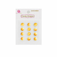 Queen and Company - Candy Shoppe Collection - Self Adhesive Jawbreakers - Lemon Drop