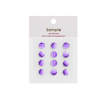 Queen and Company - Candy Shoppe Collection - Self Adhesive Jawbreakers - Grape Ape