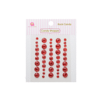 Queen and Company - Candy Shoppe Collection - Rock Candy - Red