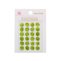 Queen and Company - Candy Shoppe - Deco Dots - Green