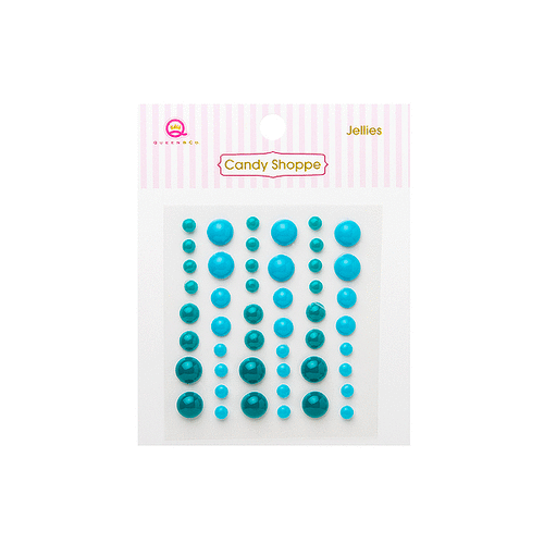 Queen and Company - Candy Shoppe - Jellies - Teal
