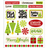 Queen and Company - Christmas Collection - Cardstock Stickers