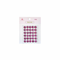 Queen and Company - Bling - Self Adhesive Rhinestones - Diamonds - Pink