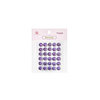 Queen and Company - Bling - Self Adhesive Rhinestones - Diamonds - Purple