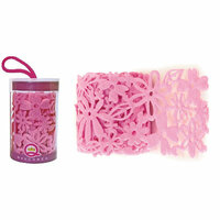 Queen and Company - Felt Ribbon - 3 feet - Think Pink