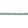 Queen and Company - Self Adhesive Felt Fusion Border - Christmas Tree - Green