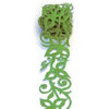 Queen and Company - Self Adhesive Felt Fusion Ribbon - 1.6 Inches - Vine - Green