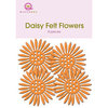 Queen and Company - Felt Flowers - Daisies - Orange, CLEARANCE