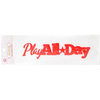 Queen and Company - Headliners - Self Adhesive Epoxy Title - Boy Play All Day
