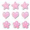 Queen and Company - Candy Shoppe Collection - Ice Accents - Polka - Cotton Candy