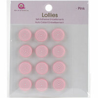 Queen and Company - Bling - Self Adhesive Petite Lollies - Pink