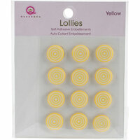 Queen and Company - Bling - Self Adhesive Petite Lollies - Yellow
