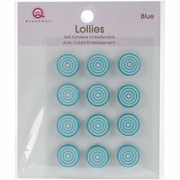 Queen and Company - Bling - Self Adhesive Petite Lollies - Blue