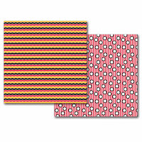 Queen and Company - Magic Collection - 12 x 12 Double Sided Paper - Magic Waves