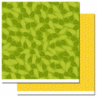 Queen and Company - Wild Things Collection - 12 x 12 Double Sided Paper - Leaves