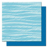 Queen and Company - Summer Fun Collection - 12 x 12 Double Sided Paper - Fun Waves