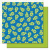 Queen and Company - Summer Fun Collection - 12 x 12 Double Sided Paper - Hibiscus