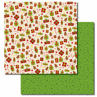 Queen and Company - Christmas Collection - 12 x 12 Double Sided Paper - Goodies