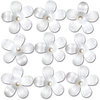 Queen and Company - Self Adhesive Pearl Blossoms - White