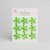 Queen and Company - Self Adhesive Pearl Blossoms - Green