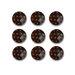 Queen and Company - Candy Shoppe Collection - Polkies - Self Adhesive Rhinestones - Orange Crush