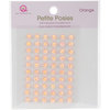 Queen and Company - Bling - Self Adhesive Petite Posies - Orange
