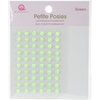 Queen and Company - Bling - Self Adhesive Petite Posies - Green