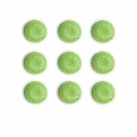 Queen and Company - Candy Shoppe Collection - Pom Poms - Kiwi Kiss