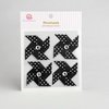Queen and Company - Self Adhesive Paper Pinwheels - Licorice