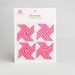 Queen and Company - Self Adhesive Paper Pinwheels - Cotton Candy