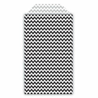 Queen and Company - Perfect Party Collection - Decorative Bags - Chevron - Licorice