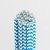 Queen and Company - Perfect Party Collection - Drinking Straws - Chevron - Blueberry Bliss
