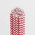 Queen and Company - Perfect Party Collection - Drinking Straws - Chevron - Cherry Bomb