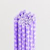 Queen and Company - Perfect Party Collection - Drinking Straws - Floral - Grape Ape