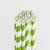 Queen and Company - Perfect Party Collection - Drinking Straws - Stripe - Kiwi Kiss