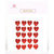 Queen and Company - Heart Pave - Red