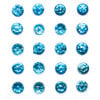 Queen and Company - Bling - Self Adhesive Stones - Brilliant Blue