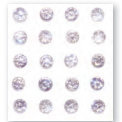 Queen and Company - Bling - Self Adhesive Stones - Petal Pink