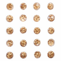 Queen and Company - Halloween Collection - Bling - Self Adhesive Stones - Solid Gold