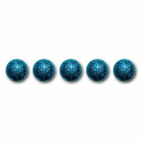 Queen and Company - Glitter Brads - Brilliant Blue, CLEARANCE