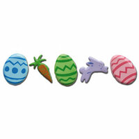 Queen and Company - Shaped Brads - Easter, CLEARANCE
