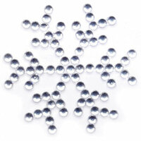 Queen and Company - Bling - Self Adhesive Rhinestones - Snowflake - Clear