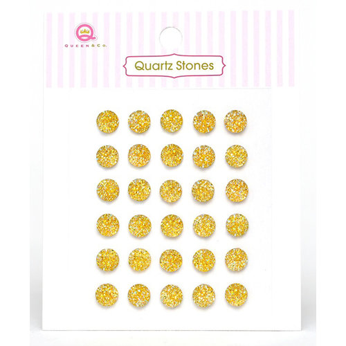 Queen and Company - Quartz Stones - Yellow
