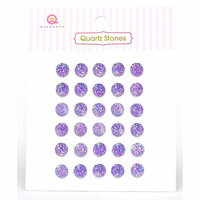 Queen and Company - Quartz Stones - Purple