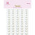 Queen and Company - Bling - Adhesive Pearls - White