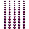 Queen and Company - Bling - Adhesive Pearls - Dark Purple, BRAND NEW